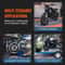 Heavy Duty Motorcycle Wheel Chock Front Stand With Adjustable Cradle 5