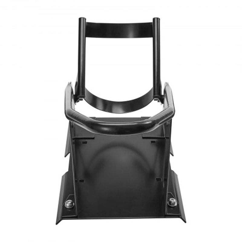Heavy Duty Motorcycle Wheel Chock Front Stand With Adjustable Cradle 8