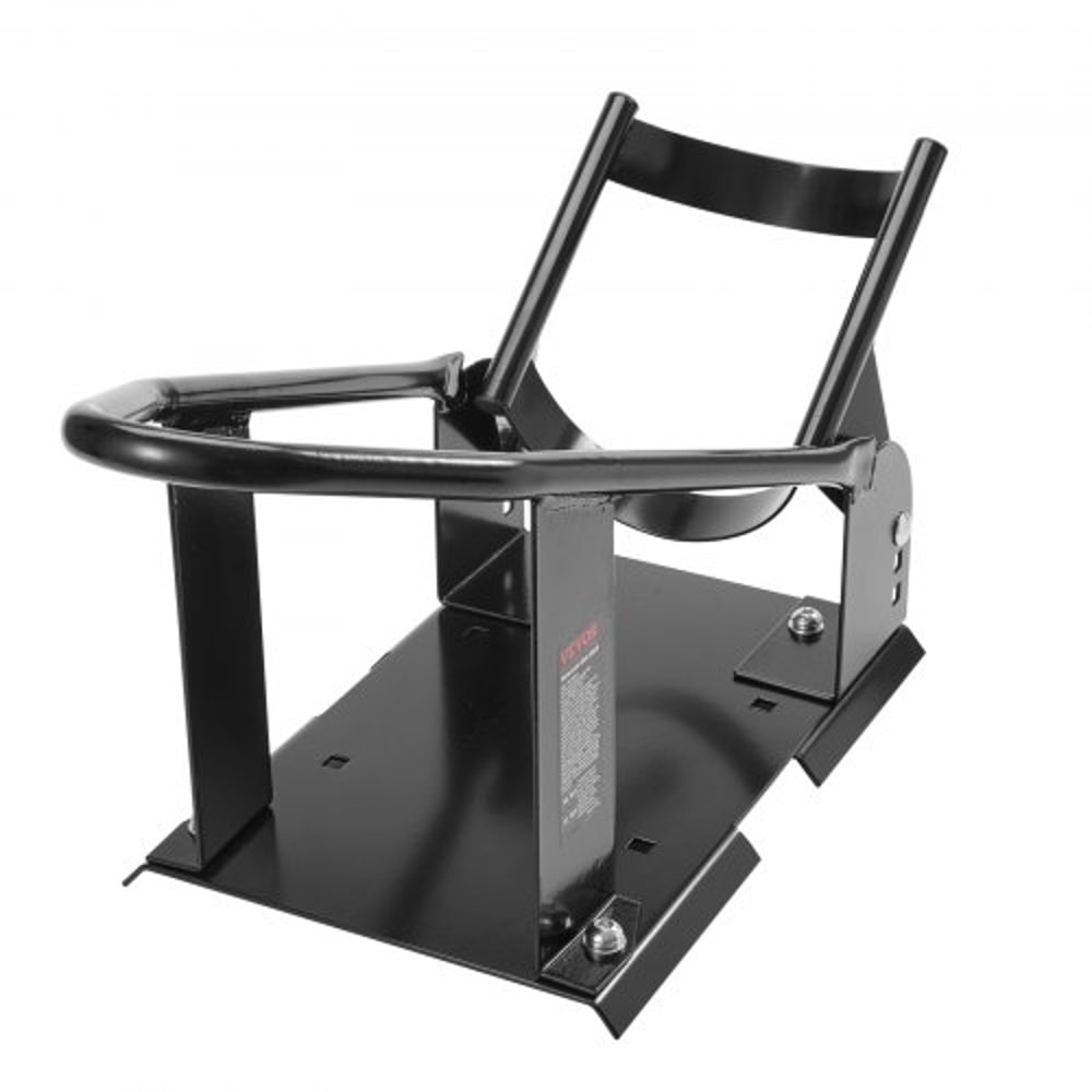 Heavy Duty Motorcycle Wheel Chock Front Stand With Adjustable Cradle 9