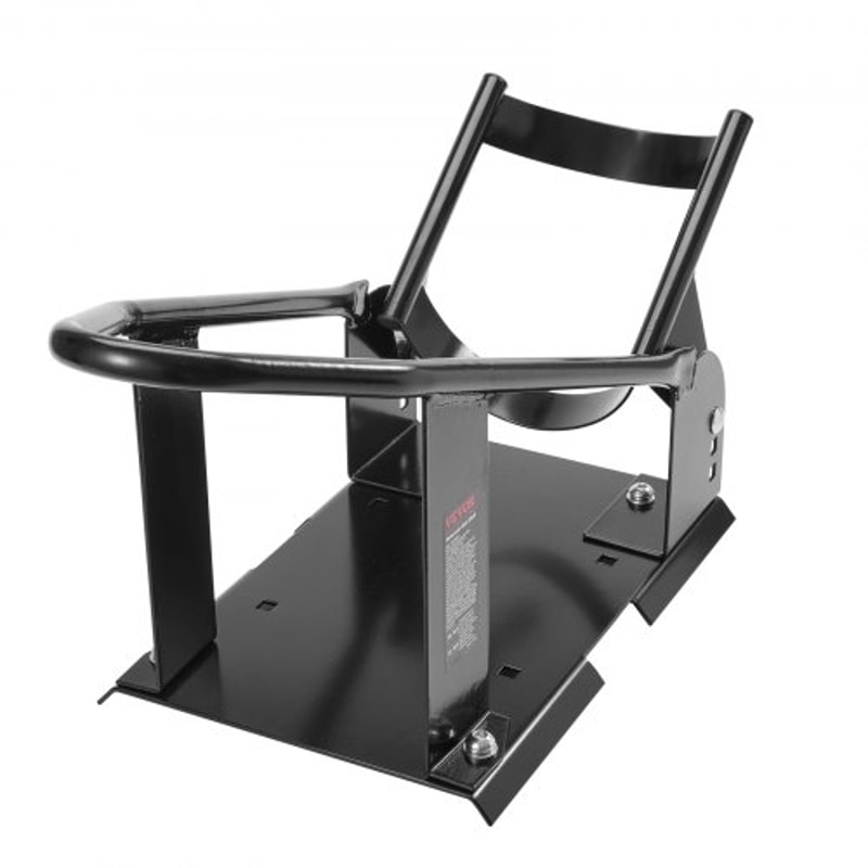 Heavy Duty Motorcycle Wheel Chock Front Stand With Adjustable Cradle 9