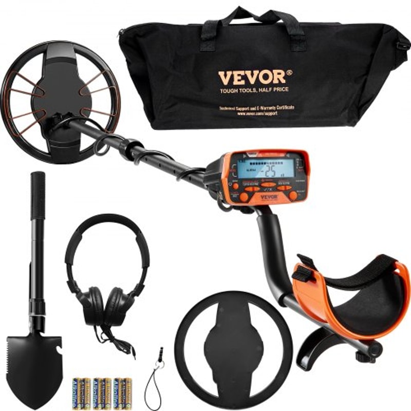 Premium Waterproof Metal Detector For Adults Kids With 7 Mode LCD Gold Detection 0