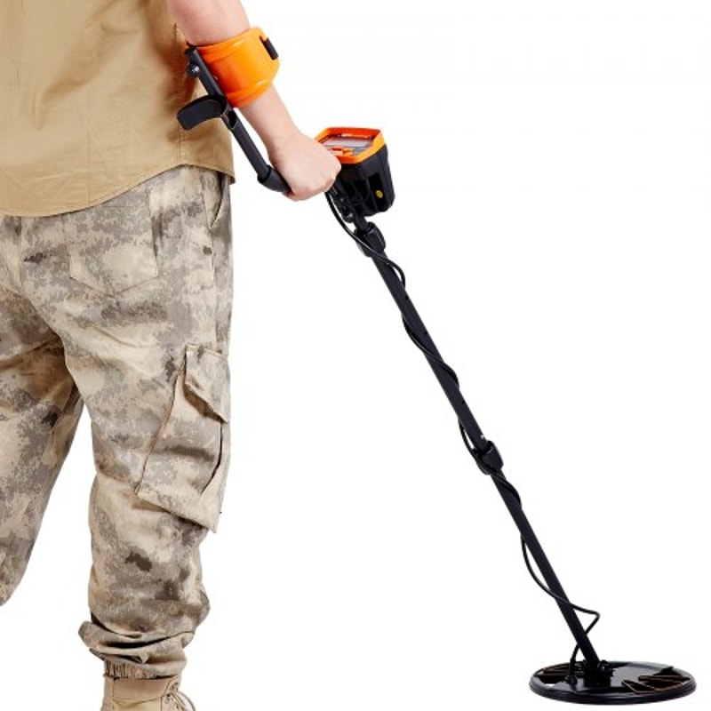 Premium Waterproof Metal Detector For Adults Kids With 7 Mode LCD Gold Detection 8