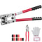 Heavy Duty Battery Cable Lug Crimping Tool Kit With Cutter 0