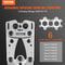 Heavy Duty Battery Cable Lug Crimping Tool Kit With Cutter 1