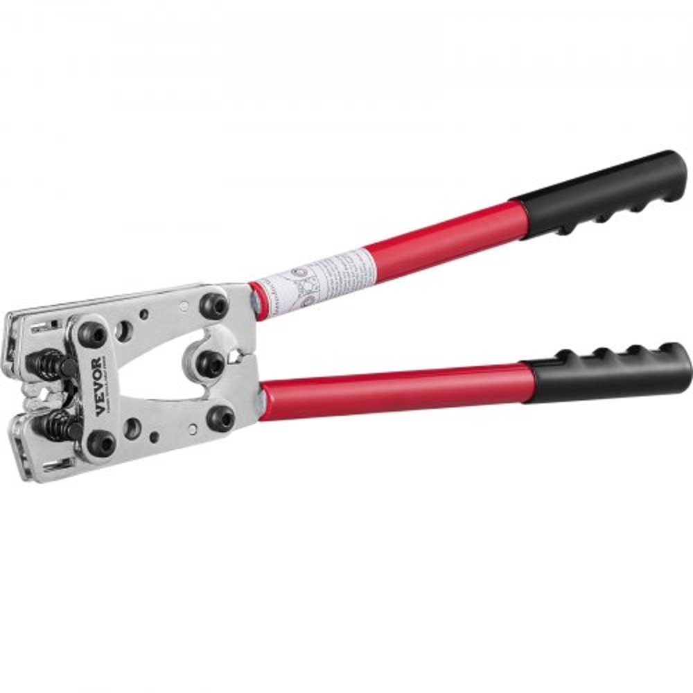 Heavy Duty Battery Cable Lug Crimping Tool Kit With Cutter 7