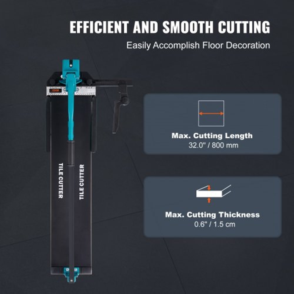 Professional Porcelain Ceramic Manual Tile Cutter With Tungsten Carbide Wheel Precision Guide 1