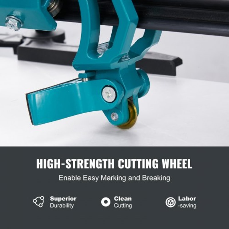 Professional Porcelain Ceramic Manual Tile Cutter With Tungsten Carbide Wheel Precision Guide 4