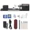 Portable 7 Speed Mini Wood Lathe Machine With Accessories Precision DIY Woodworking Tool 7