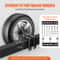 Heavy Duty Trailer Spare Tire Carrier Mount 160lb Capacity 4