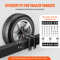 Heavy Duty Trailer Spare Tire Carrier Mount 160lb Capacity 4