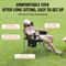 Heavy Duty Portable Folding Camping Chair With Cooler Bag Cup Holder 3