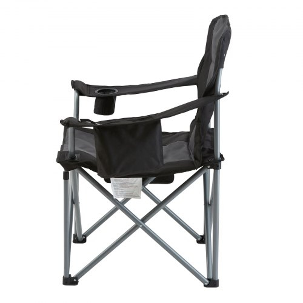 Heavy Duty Portable Folding Camping Chair With Cooler Bag Cup Holder 7