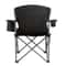 Heavy Duty Portable Folding Camping Chair With Cooler Bag Cup Holder 8