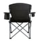 Heavy Duty Portable Folding Camping Chair With Cooler Bag Cup Holder 8