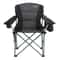Heavy Duty Portable Folding Camping Chair With Cooler Bag Cup Holder 9