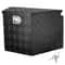 Heavy Duty Aluminum Trailer Tongue Tool Box With Lock Weatherproof Storage 0