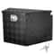 Heavy Duty Aluminum Trailer Tongue Tool Box Storage Chest Secure Utility Trailer Organizer 0