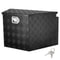 Heavy Duty Aluminum Trailer Tongue Tool Box Storage Chest Secure Utility Trailer Organizer 0