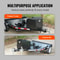 Heavy Duty Aluminum Trailer Tongue Tool Box Storage Chest Secure Utility Trailer Organizer 5