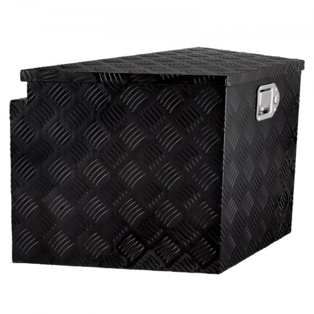 Heavy Duty Aluminum Trailer Tongue Tool Box Storage Chest Secure Utility Trailer Organizer 9