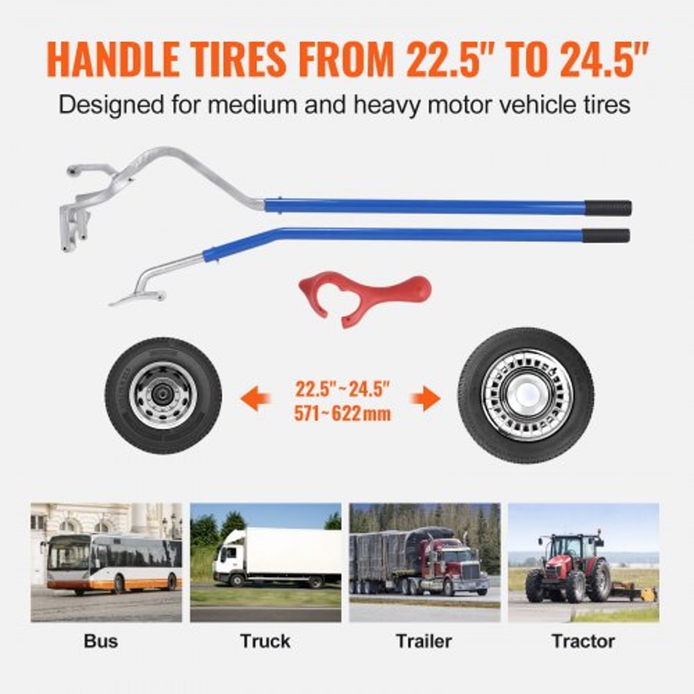 Heavy Duty Truck Tire Changer Mount Demount Tool 2