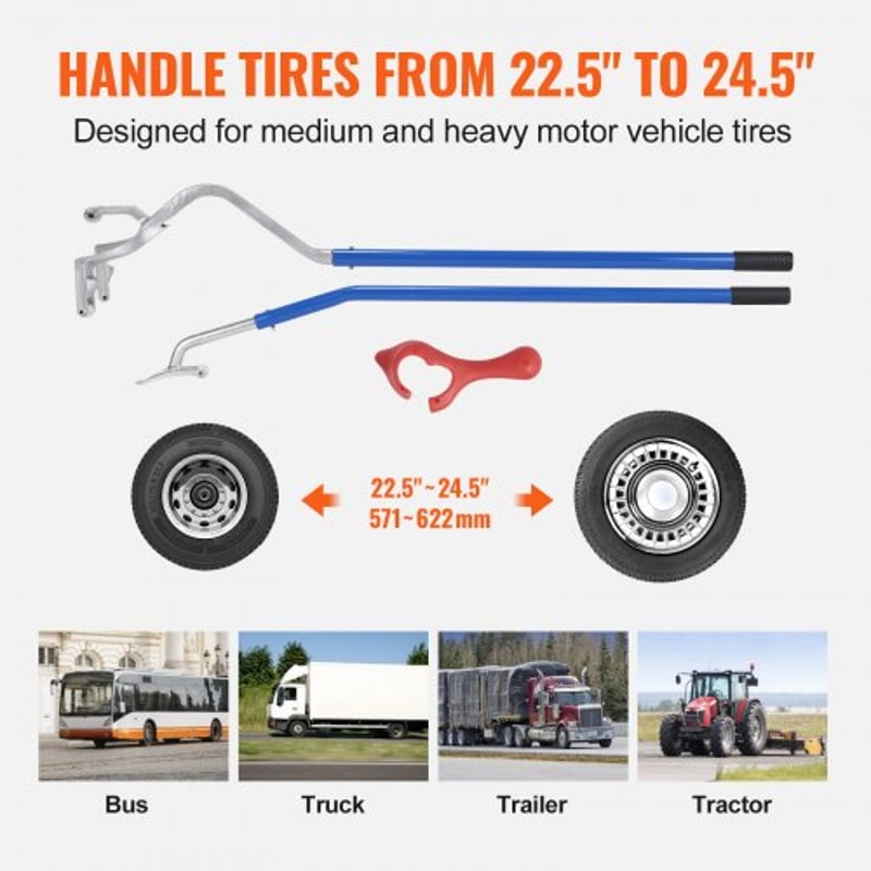 Heavy Duty Truck Tire Changer Mount Demount Tool 2