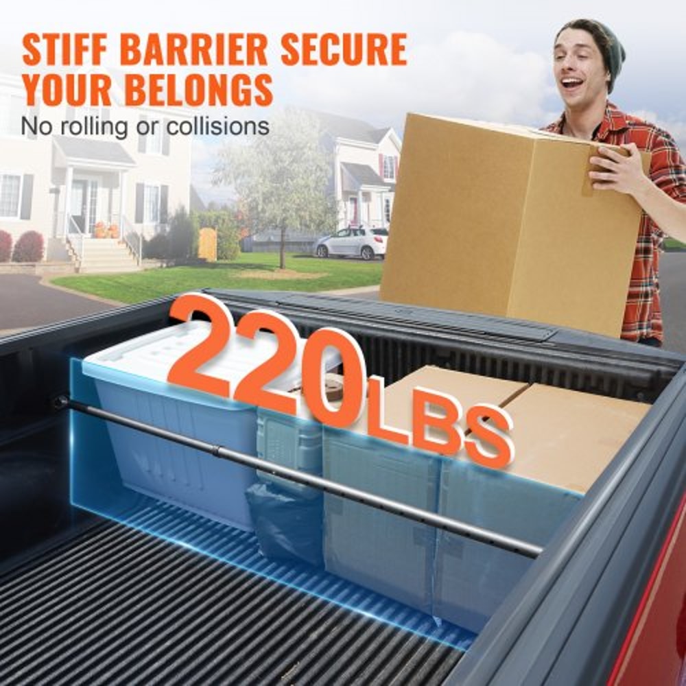 Heavy Duty Adjustable Cargo Stabilizer Bar For Truck SUV 3