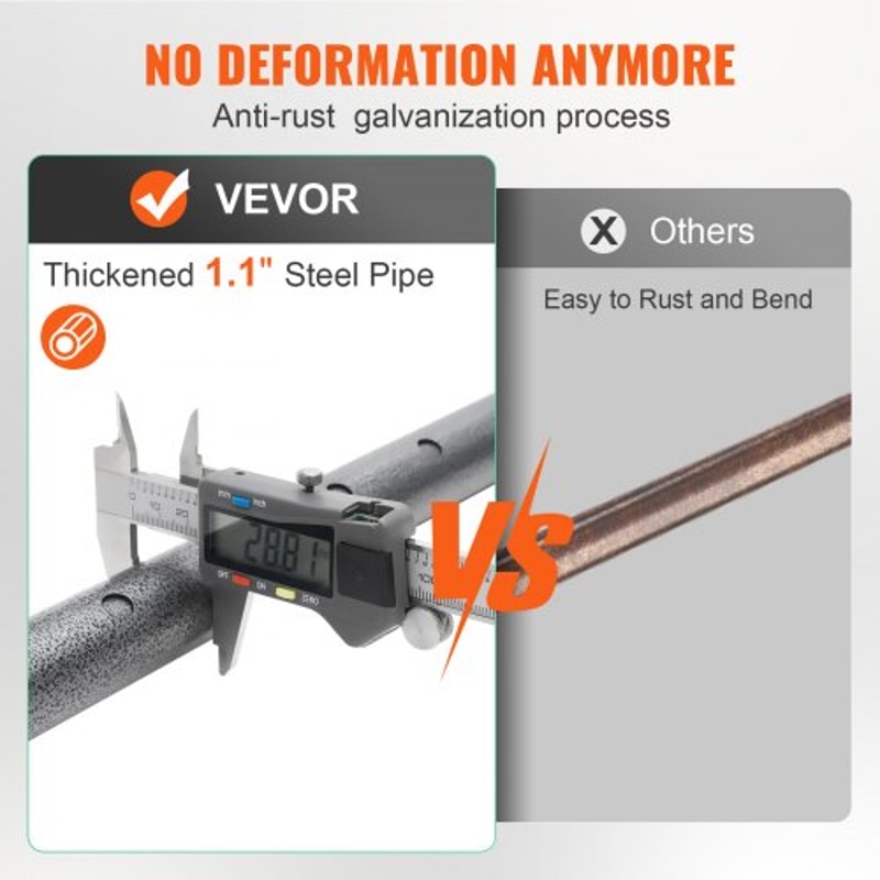 Heavy Duty Adjustable Cargo Stabilizer Bar For Truck SUV 4