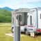 Outdoor Lockable 50 Amp RV Power Outlet Box With NEMA Receptacle Weatherproof Electrical Panel For 6