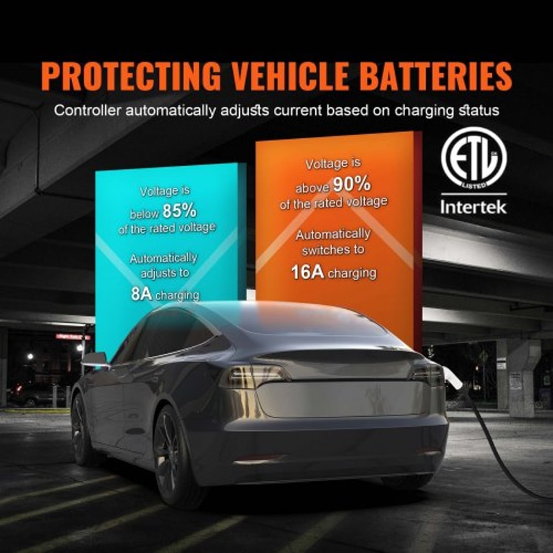 16A Portable EV Charger For Home Travel EV Charging Station 3