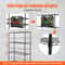 Heavy Duty Adjustable Garage Home Storage Shelving Unit With Wheels 5