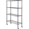 Heavy Duty Adjustable Garage Home Storage Shelving Unit With Wheels 7