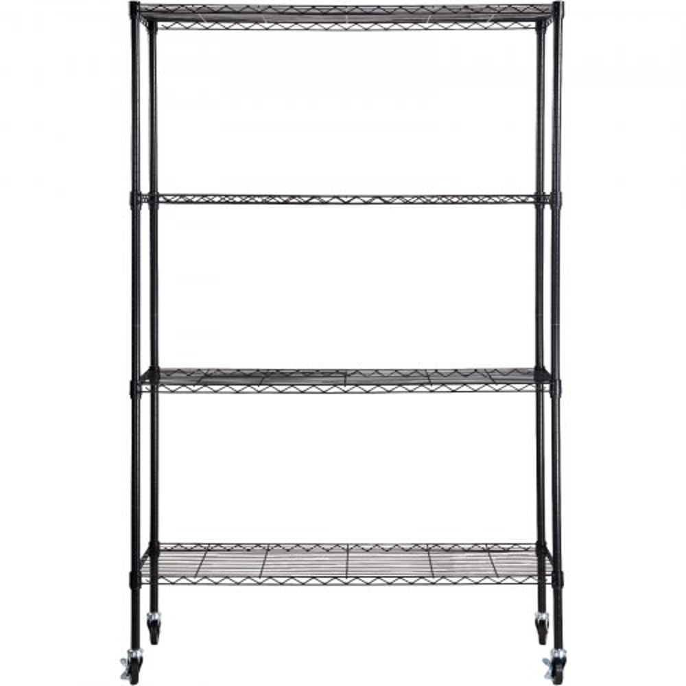 Heavy Duty Adjustable Garage Home Storage Shelving Unit With Wheels 8