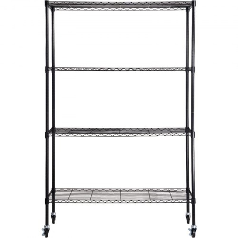Heavy Duty Adjustable Garage Home Storage Shelving Unit With Wheels 8