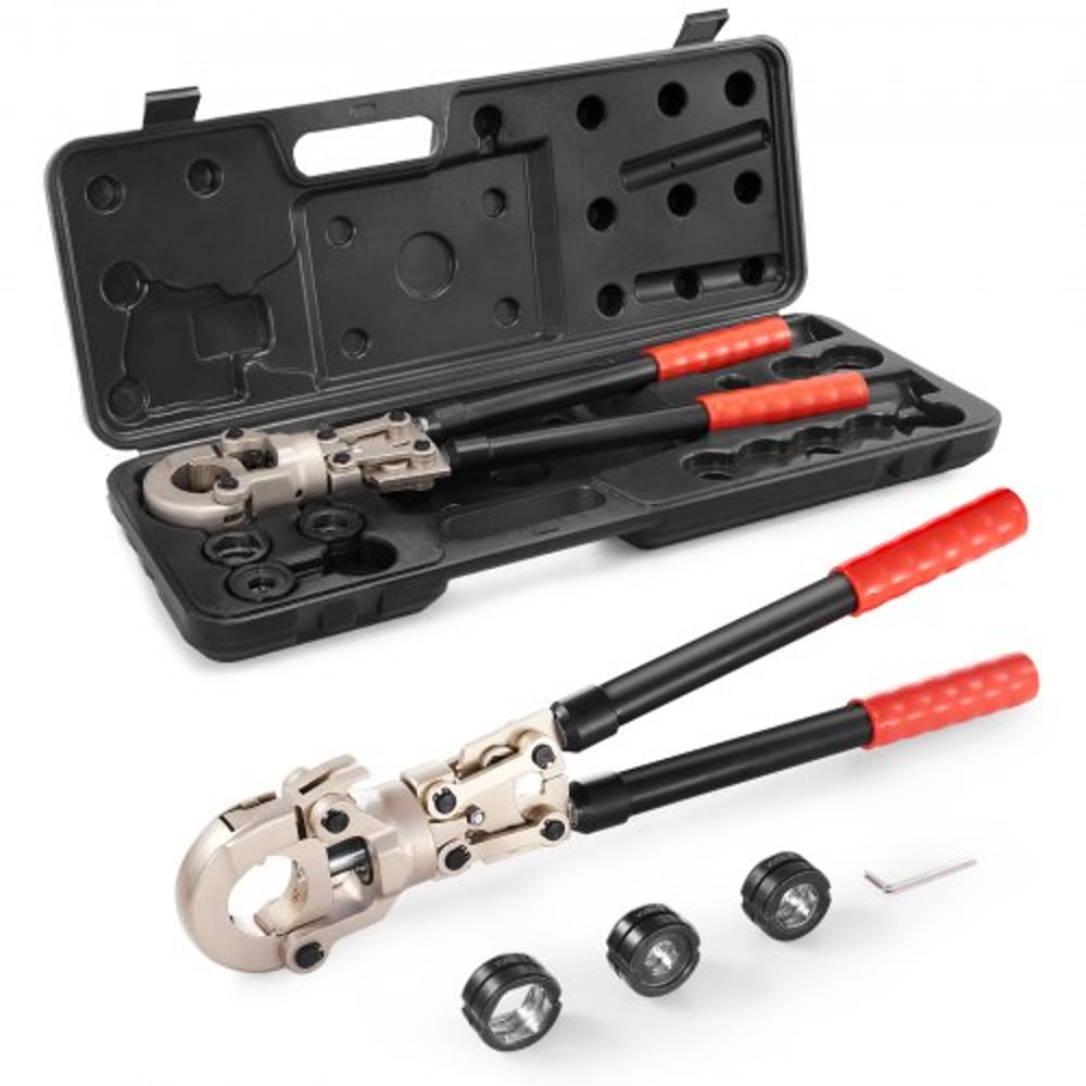 Heavy Duty Copper Press Tool Kit With Quick Change Jaws 0