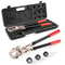 Heavy Duty Copper Press Tool Kit With Quick Change Jaws 9