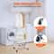 Metal Rolling Laundry Cart With Adjustable Garment Rack Wheels Heavy Duty Laundry Organizer 3