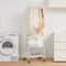 Metal Rolling Laundry Cart With Adjustable Garment Rack Wheels Heavy Duty Laundry Organizer 6