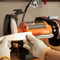 Heavy Duty Bench Grinder Belt Sander Combo With 25A Motor For Precision Grinding Sharpening 6