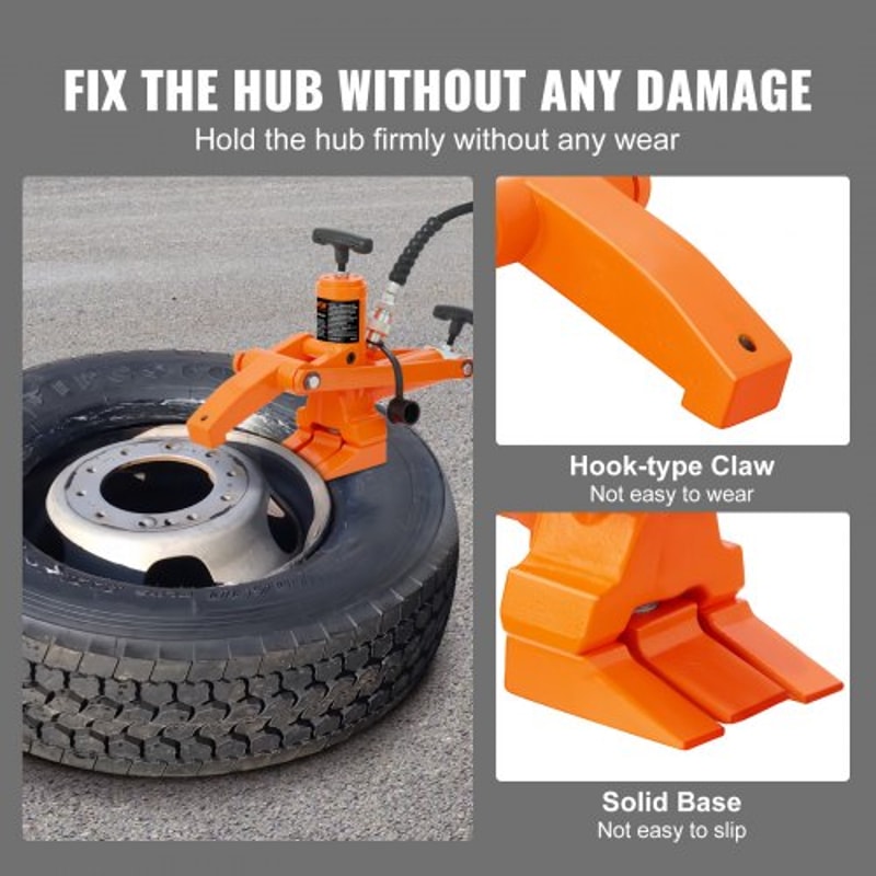 Heavy Duty Hydraulic Bead Breaker With Metal Foot Pump Premium Tire Bead Breaker Tool For Tractors 3