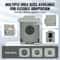 Lockable 30 Amp RV Power Outlet Box NEMA TT 30R Outdoor Electrical Panel 3