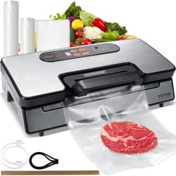 dual pump vacuum sealer machine for food preservation & storage