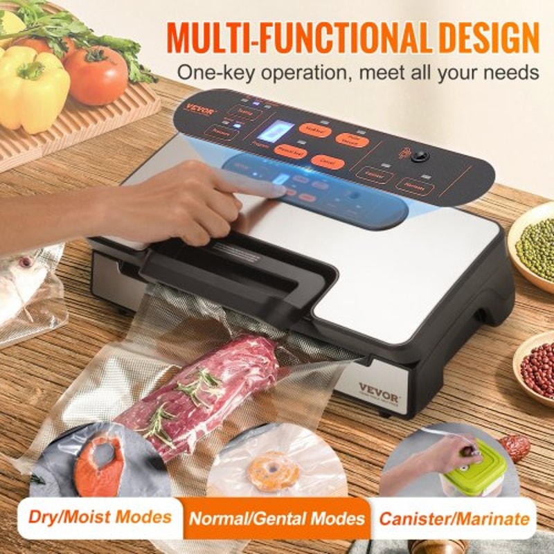 Dual Pump Vacuum Sealer Machine For Food Preservation Storage 3