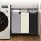 Heavy Duty 3 Section Laundry Sorter Cart With Lockable Wheels Rolling Laundry Organizer Storage Ha 6