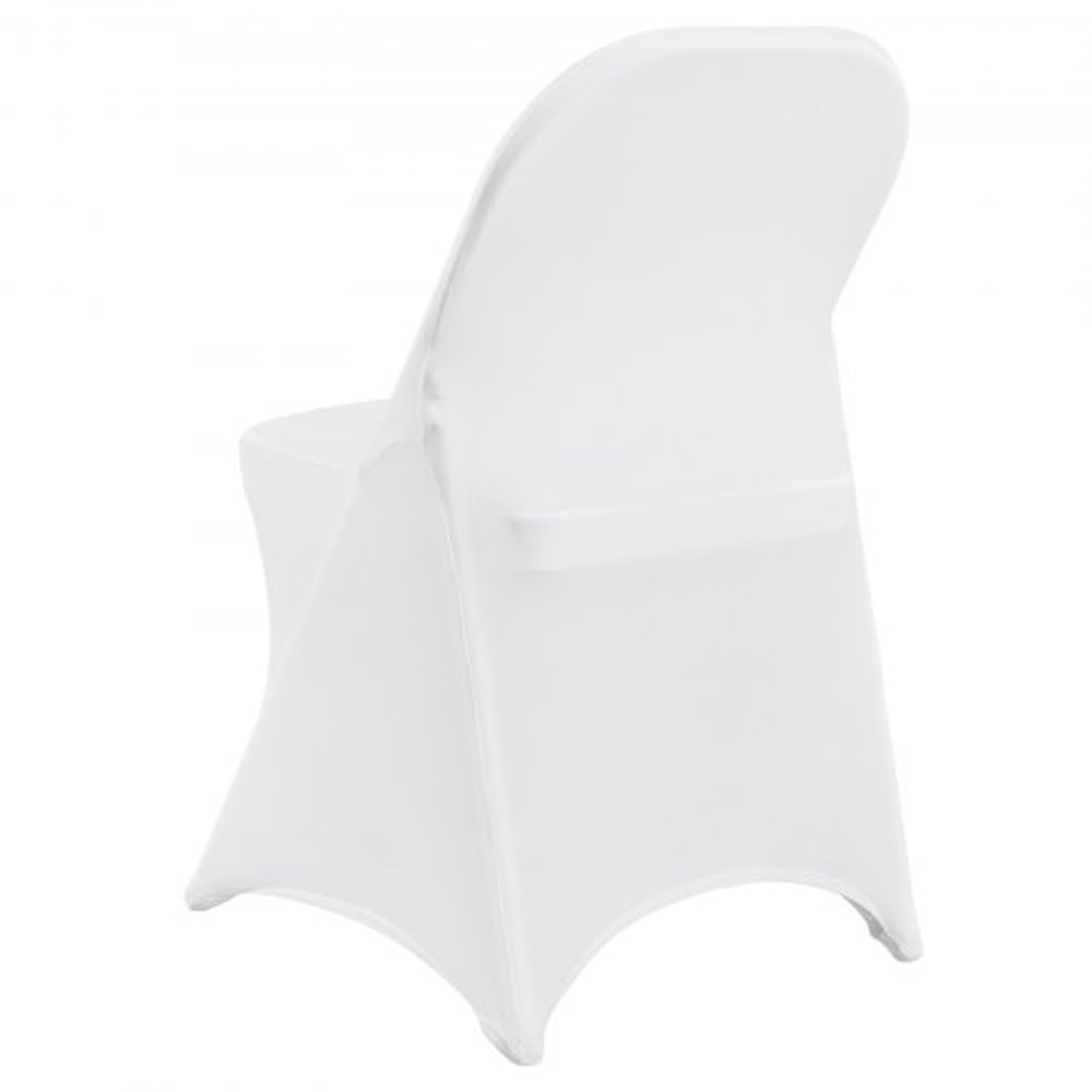Universal Stretch Chair Covers 50PCS Elastic Spandex Slipcovers For Dining Wedding Event Chairs 9