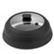 Microwave Splatter Cover And Mat Collapsible Lid For Food HeatResistant Silicone And Tempered Glass 0