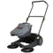 Manual Walkbehind Floor Sweeper Sweeping Width NonElectric Hand Push Gallon Waste Container Adjusta 7