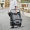 Manual Walkbehind Floor Sweeper Sweeping Width NonElectric Hand Push Gallon Waste Container Adjusta 6