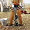 Auger Post Hole Digger Gas Powered Earth Digger Two Earth Auger Drill Bit Extension Rods For Garden 5