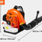 Cycle Gas Leaf Blower Backpack MPH Powerful Air Volume Tank Ideal For Lawn Care Snow Removal And Ya 9